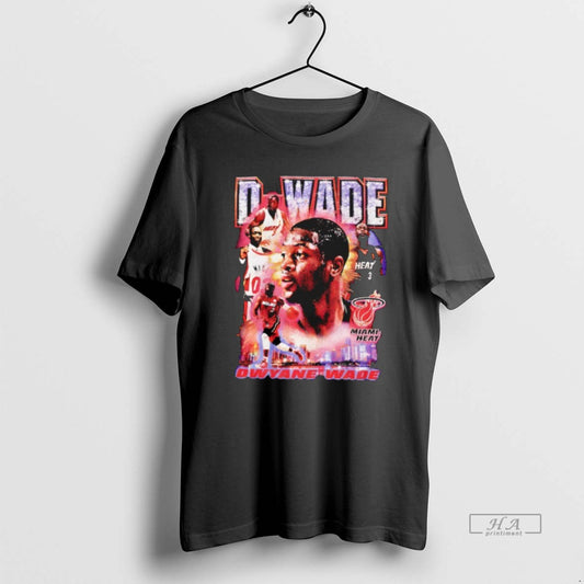 Official Miami Heat Mitchell Ness Vintage Hype Miami Heat Dwyane Wade T-Shirts, Hoodie, Sweatshirt | InkThreadWorks.com