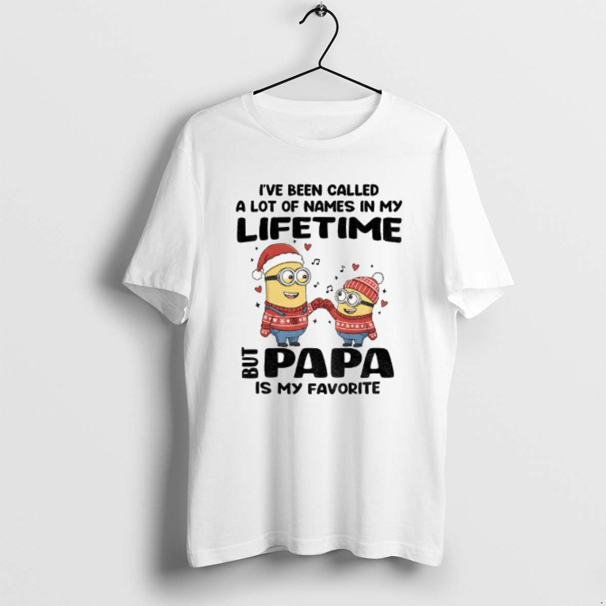 Official Minion Santa Ive Been Called A Lot Of Names In My Lifetime But Papa T-Shirts, Hoodie, Sweatshirt