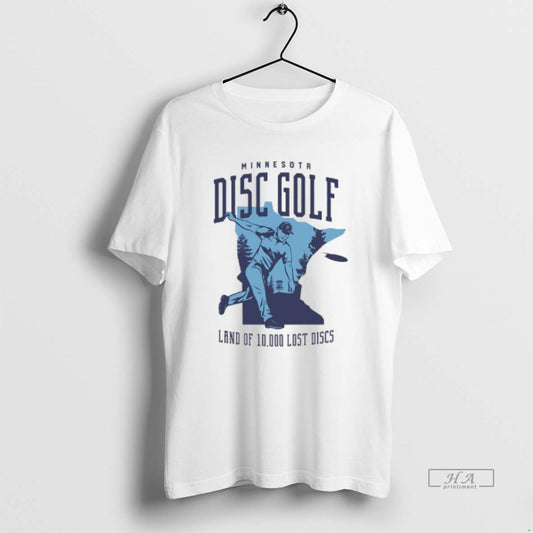 Official Minnesota Disc Golf Land Of 10000 Lost Discs T-Shirts, Hoodie, Sweatshirt | InkThreadWorks.com