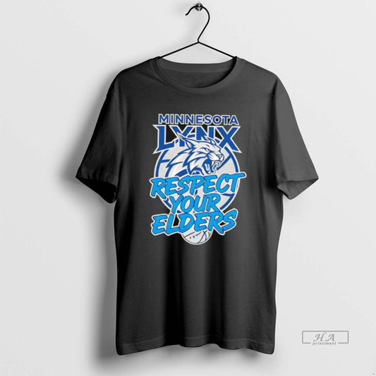 Official Minnesota Lynx Respect Your Elders T-Shirts, Hoodie, Sweatshirt | InkThreadWorks.com