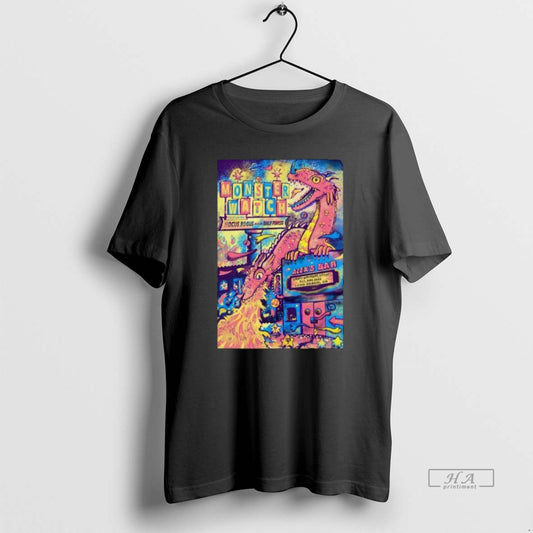 Official Monsterwatch Dec 21 2025 Alexs Bar In Long Beach Ca T-Shirts, Hoodie, Sweatshirt | InkThreadWorks.com