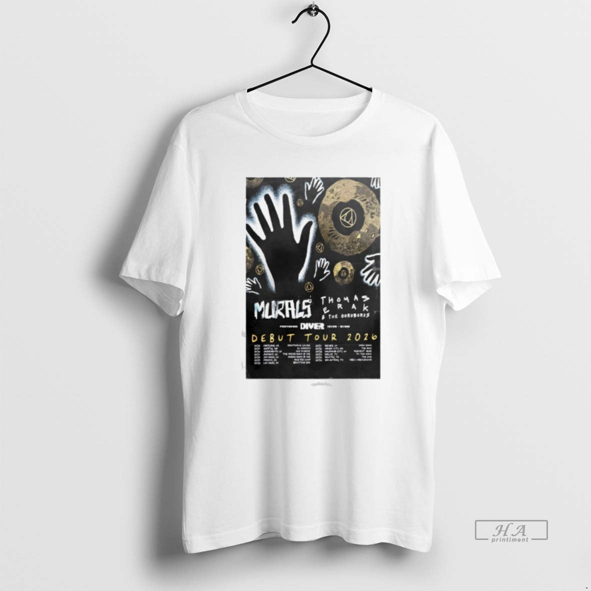 Official Murals Debut Tour 2026 T-Shirts, Hoodie, Sweatshirt | InkThreadWorks.com