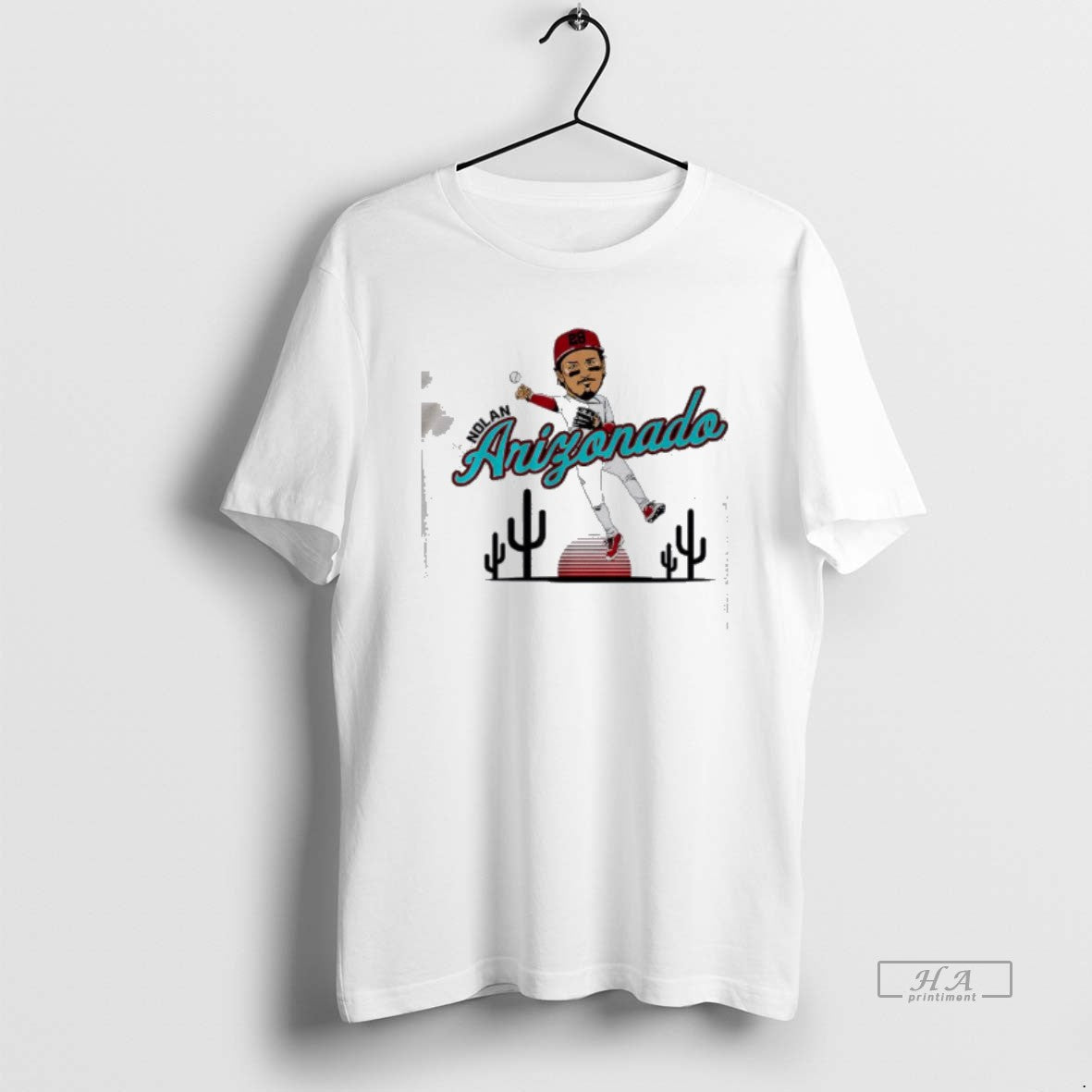 Official Nolan Arenado Arizona Caricature Cartoon T-Shirts, Hoodie, Sweatshirt | InkThreadWorks.com