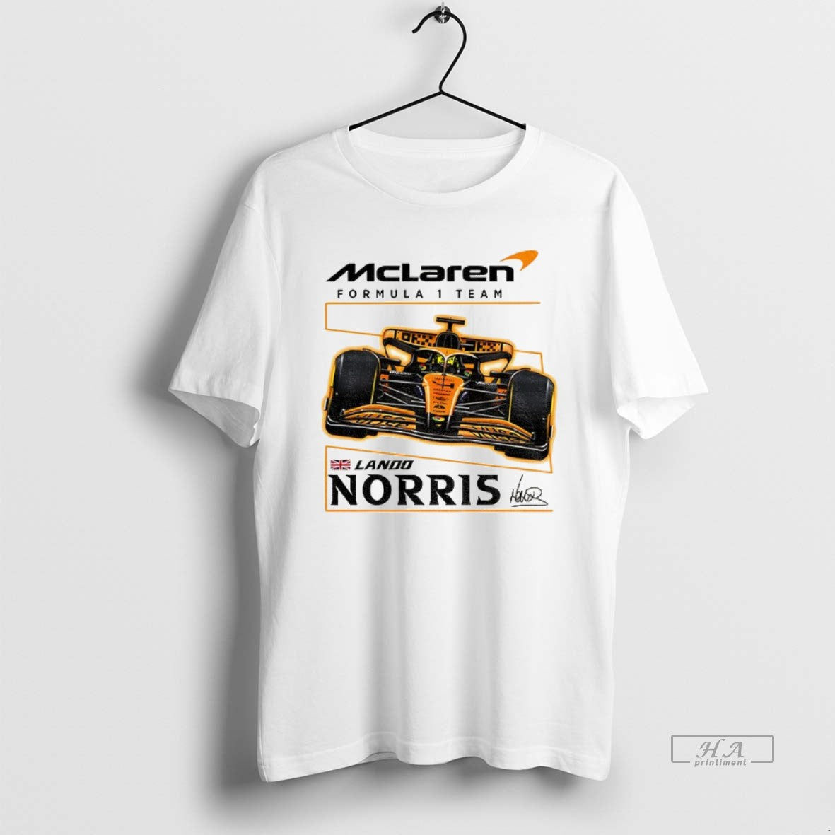 Official Norris Formula One Mclaren Mcl39 2025 Signature T-Shirts, Hoodie, Sweatshirt | InkThreadWorks.com