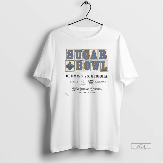 Official Ole Miss Vs Georgia 2026 Allstate Sugar Bowl T-Shirts, Hoodie, Sweatshirt | InkThreadWorks.com