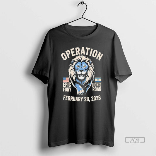 Official Operation Lions Roar February 28 2026 Israel America Support