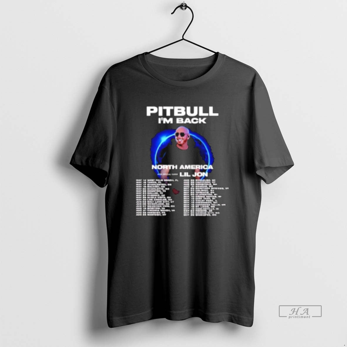 Official Pitbull Im Back North America Tour 2026 T-Shirts, Hoodie, Sweatshirt | InkThreadWorks.com