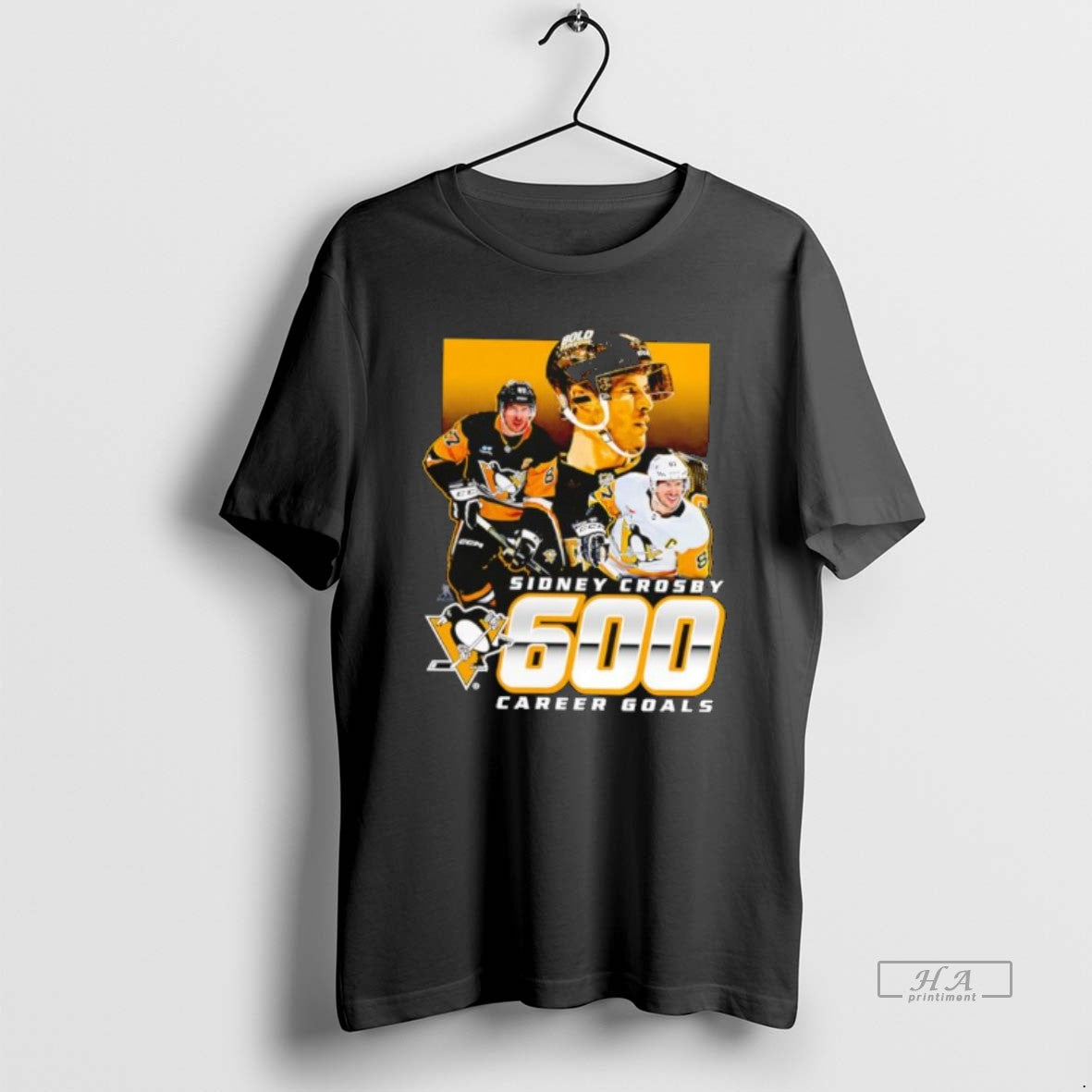 Official Pittsburgh Penguins Sidney Crosby 600 Career Goals T-Shirts, Hoodie, Sweatshirt | InkThreadWorks.com