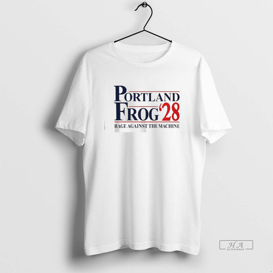 Official Portland Frog 2028 Rage Against The Machine T-Shirts, Hoodie, Sweatshirt | InkThreadWorks.com