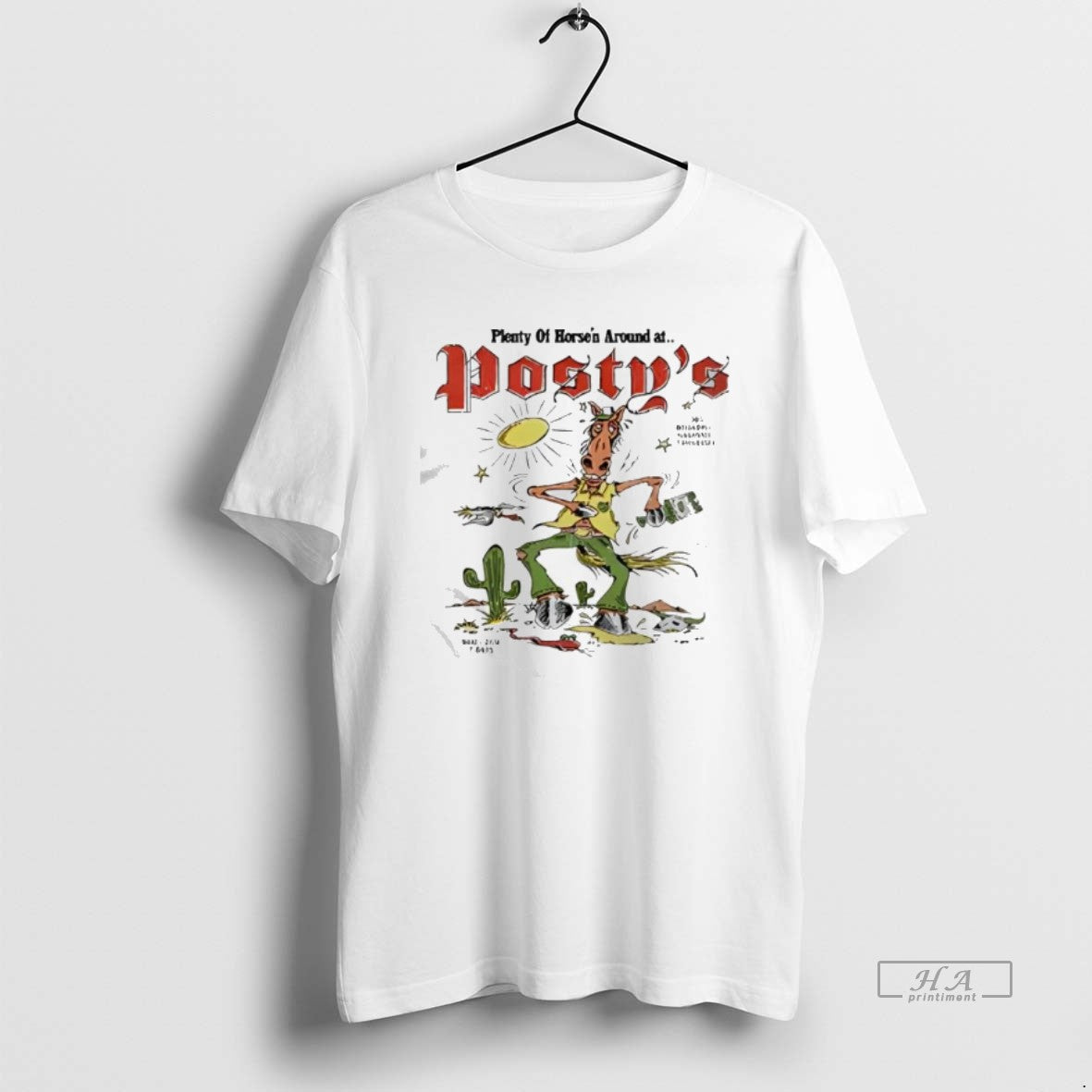 Official Post Malone Horsen Around Postys T-Shirts, Hoodie, Sweatshirt | InkThreadWorks.com