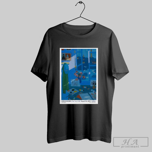 Official Poster Khruangbin The Piece Hall Halifax Uk August 24 2025 T Shirt Hoodie Sweater