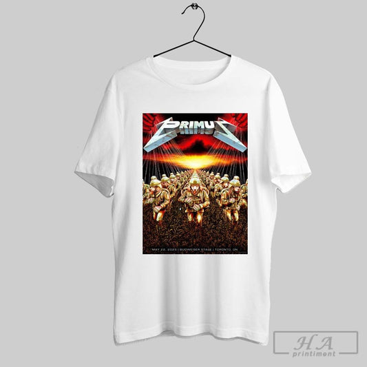 Official Poster Primus At Budweiser Stage On May 22 2025 Show Toronto On