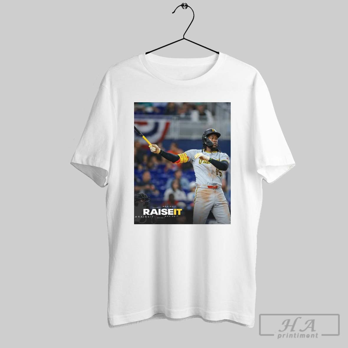 Official Poster Raised It In Miami Oneil Cruz Pittsburgh Pirates Baseball Mlb Raiseit 2025