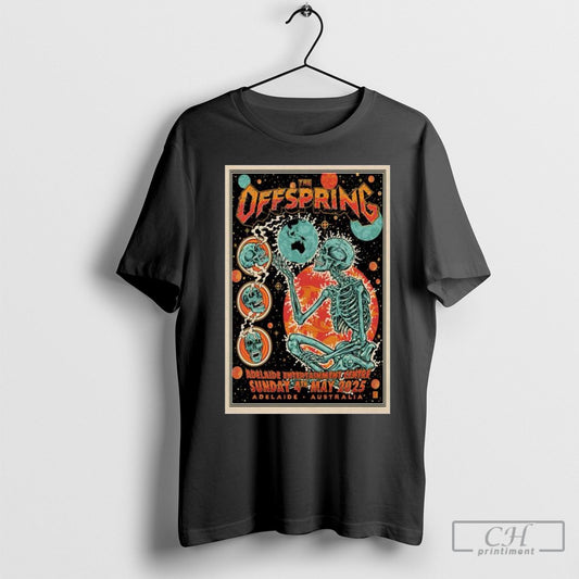 Official Poster The Offspring Adelaide Entertainment Centre In Adelaide Australia May 4 2025 Tour