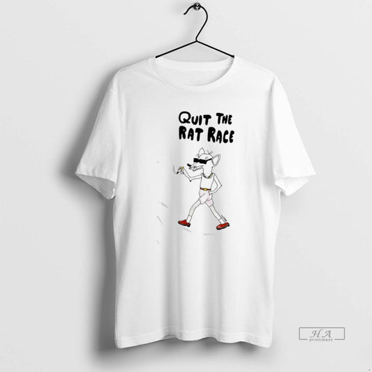 Official Quit The Rat Race Graphic T-Shirts, Hoodie, Sweatshirt | InkThreadWorks.com