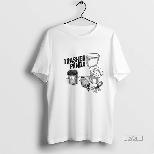 Official Raccoon Trashed Panda T-Shirts, Hoodie, Sweatshirt | InkThreadWorks.com