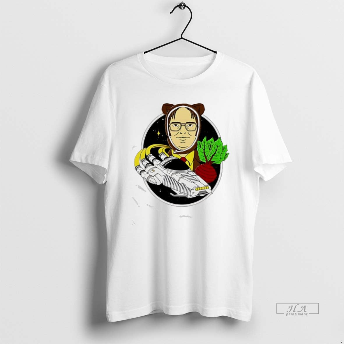 Official Rainn Wilson Beets Dwight Schrute The Office Bear Suit Graphic T-Shirts, Hoodie, Sweatshirt | InkThreadWorks.com