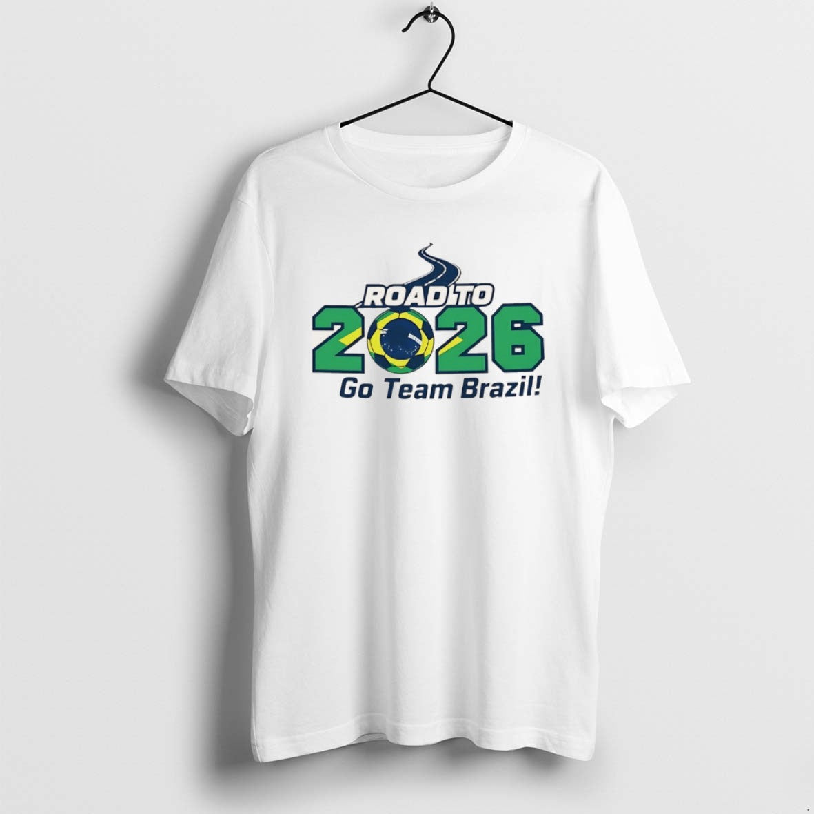 Official Road To 2026 Go Team Brazil Fan Gear Soccer Christmas T-Shirts, Hoodie, Sweatshirt | InkThreadWorks.com