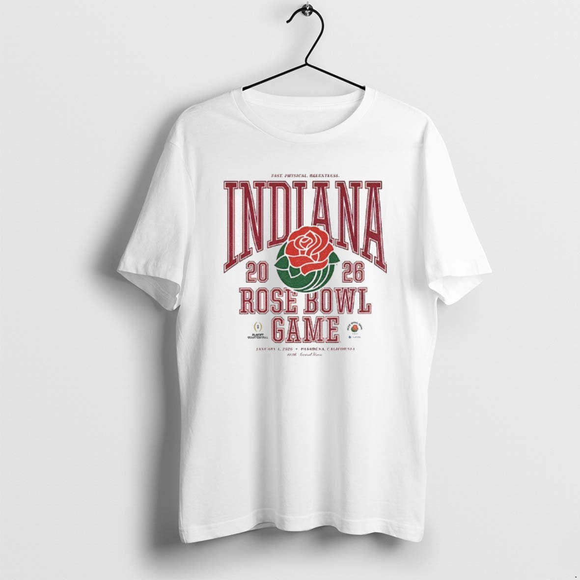 Official Rose Bowl Game 2026 Fast Physical Relentless T-Shirts, Hoodie, Sweatshirt | InkThreadWorks.com