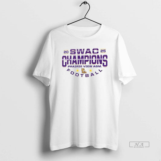 Official Swac Prairie View Am Champions Football 2025 T-Shirts, Hoodie, Sweatshirt | InkThreadWorks.com