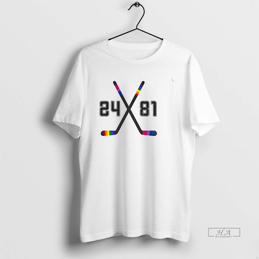 Official Shane Hollander Ilya Rozanov Pride Hockey 24 81 T-Shirts, Hoodie, Sweatshirt | InkThreadWorks.com
