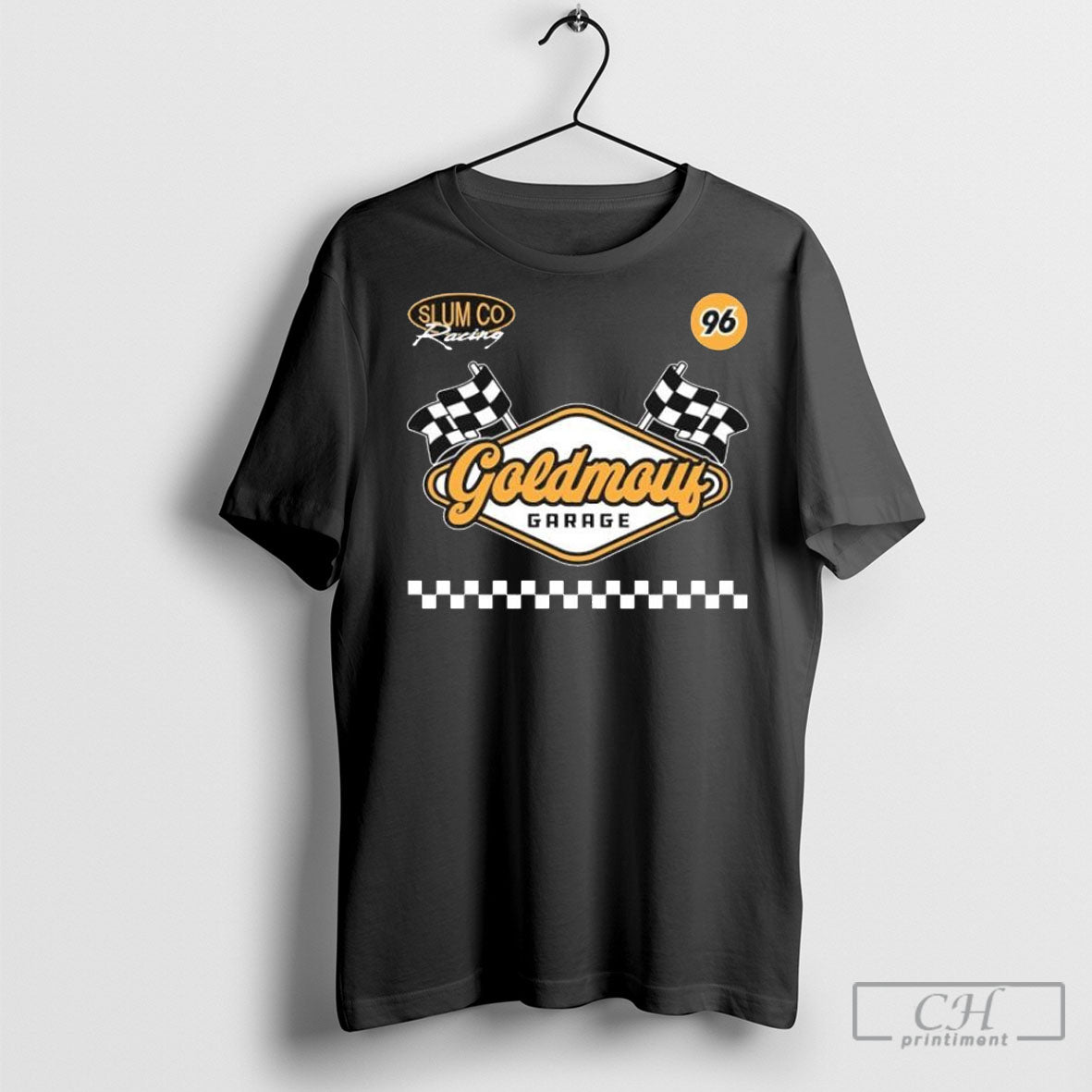Official Slum County Goldnow Garage Racing 96 T Shirt