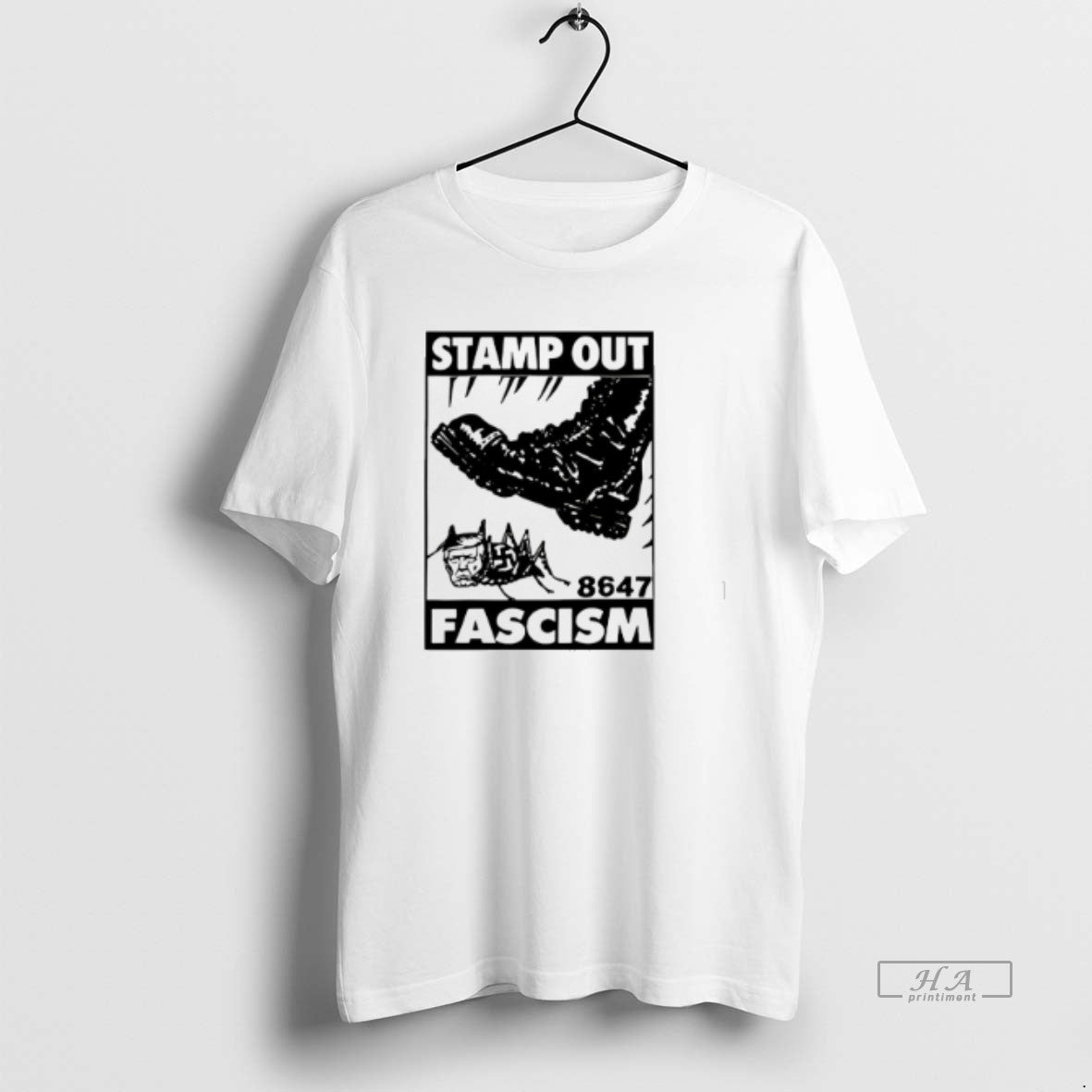 Official Stamp Out Fascism Anti Trump T-Shirts, Hoodie, Sweatshirt | InkThreadWorks.com