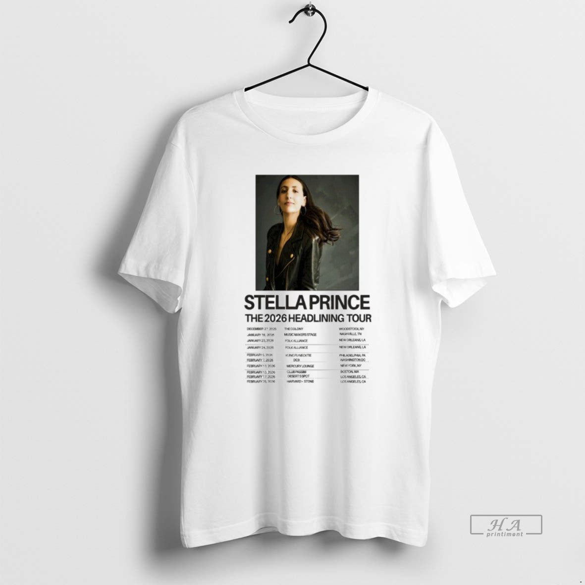 Official Stella Prince The 2026 Headlining Tour T-Shirts, Hoodie, Sweatshirt | InkThreadWorks.com