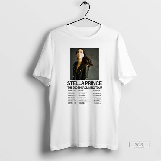 Official Stella Prince The 2026 Headlining Tour T-Shirts, Hoodie, Sweatshirt | InkThreadWorks.com