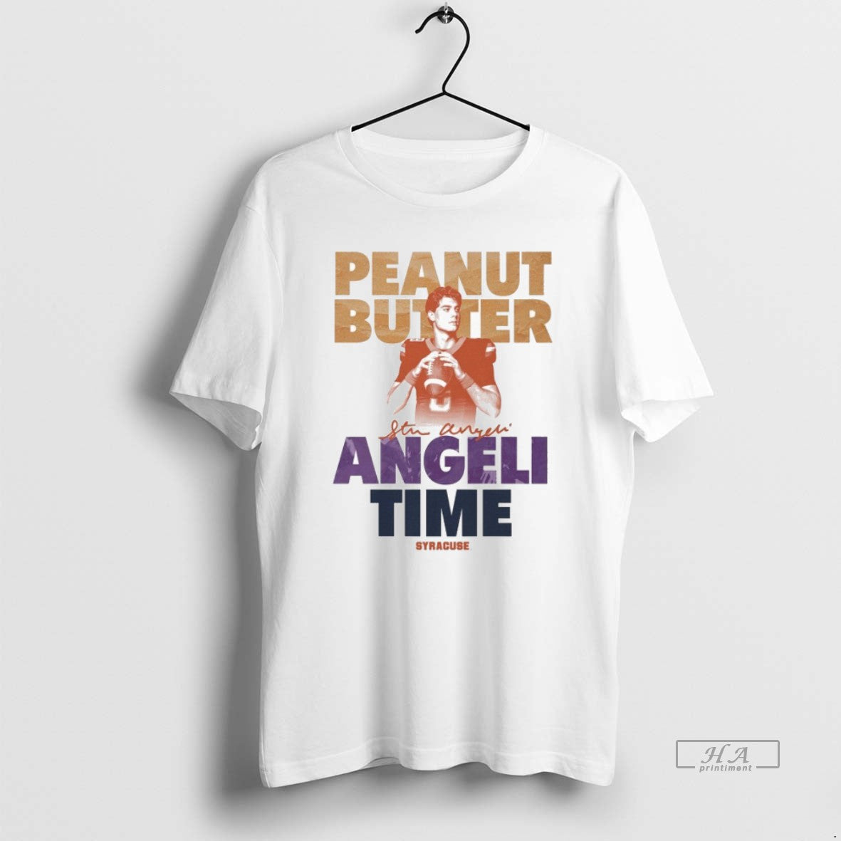 Official Steve Angeli Peanut Butter Angeli Time Syracuse Orange T-Shirts, Hoodie, Sweatshirt | InkThreadWorks.com