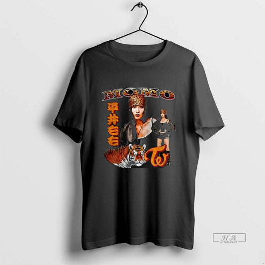 Official Twice Momo Tiger Move Like That Graphic Vintage T-Shirts, Hoodie, Sweatshirt | InkThreadWorks.com