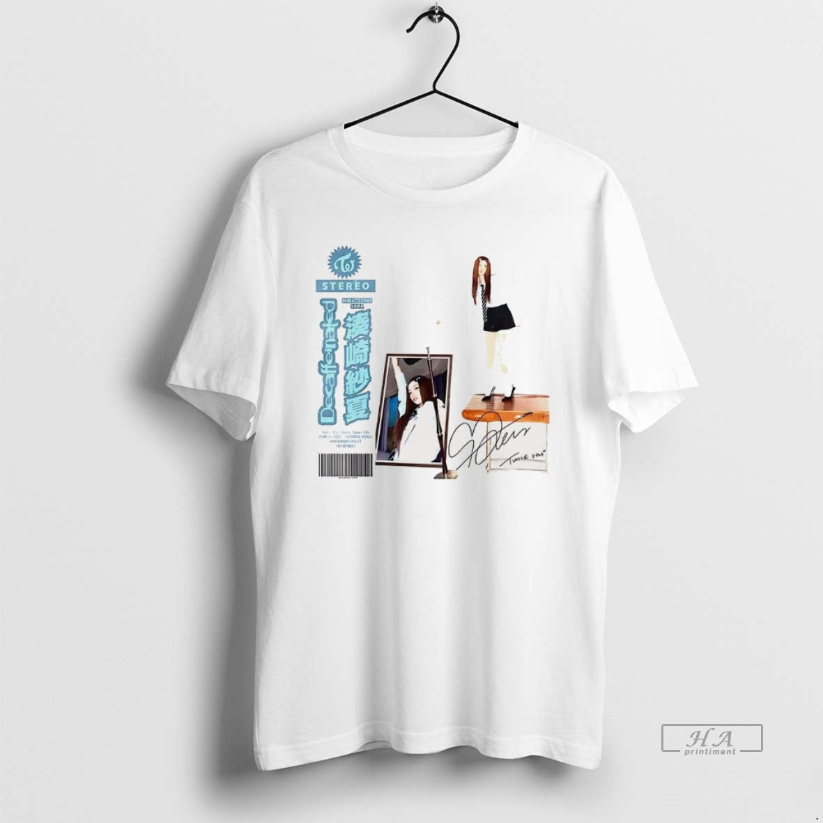 Official Twice Sana Decaffeinated Signature Graphic Vintage Music Lover T-Shirts, Hoodie, Sweatshirt | InkThreadWorks.com