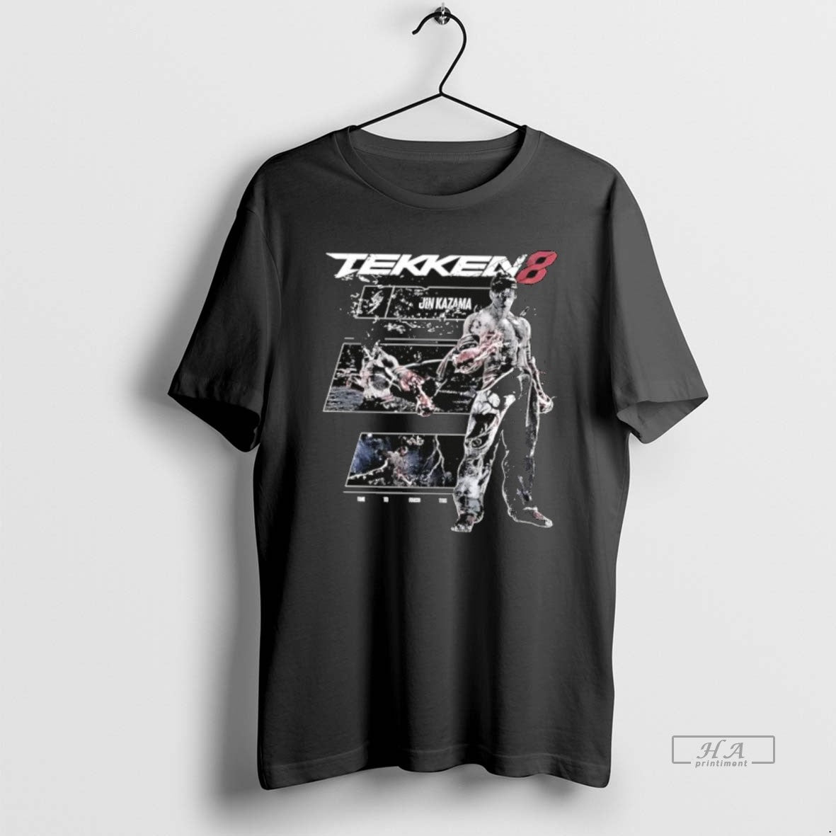 Official Tekken 8 Jin Kazama Graphic Retro T-Shirts, Hoodie, Sweatshirt | InkThreadWorks.com