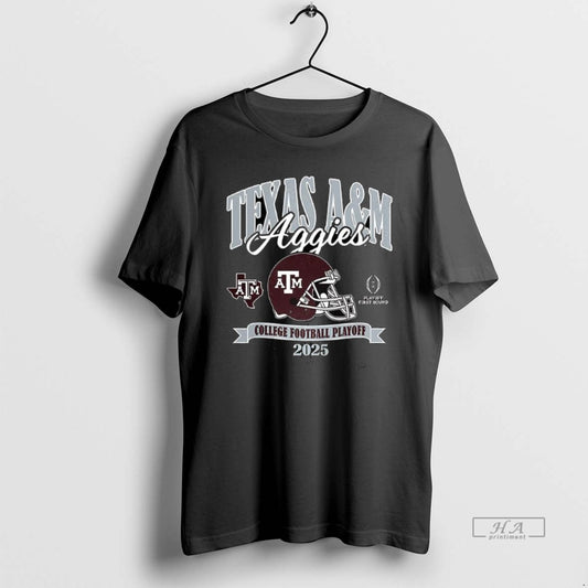 Official Texas Am College Football Playoff 2025 Helmet T-Shirts, Hoodie, Sweatshirt | InkThreadWorks.com