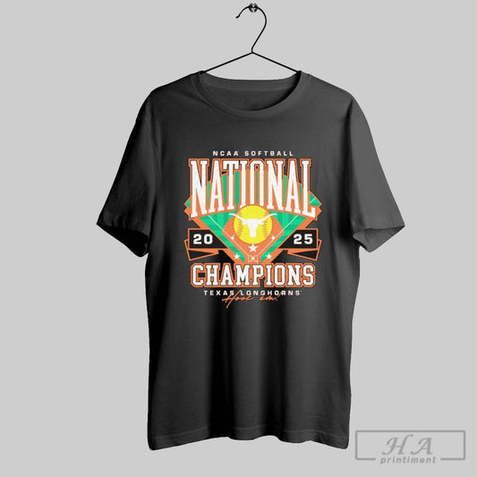 Official Texas Longhorns 2025 Ncaa Softball Womens College World Series Champions