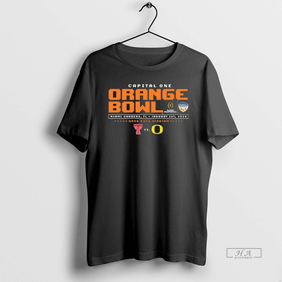 Official Texas Tech Vs Oregon 2025 Orange Bowl T-Shirts, Hoodie, Sweatshirt | InkThreadWorks.com