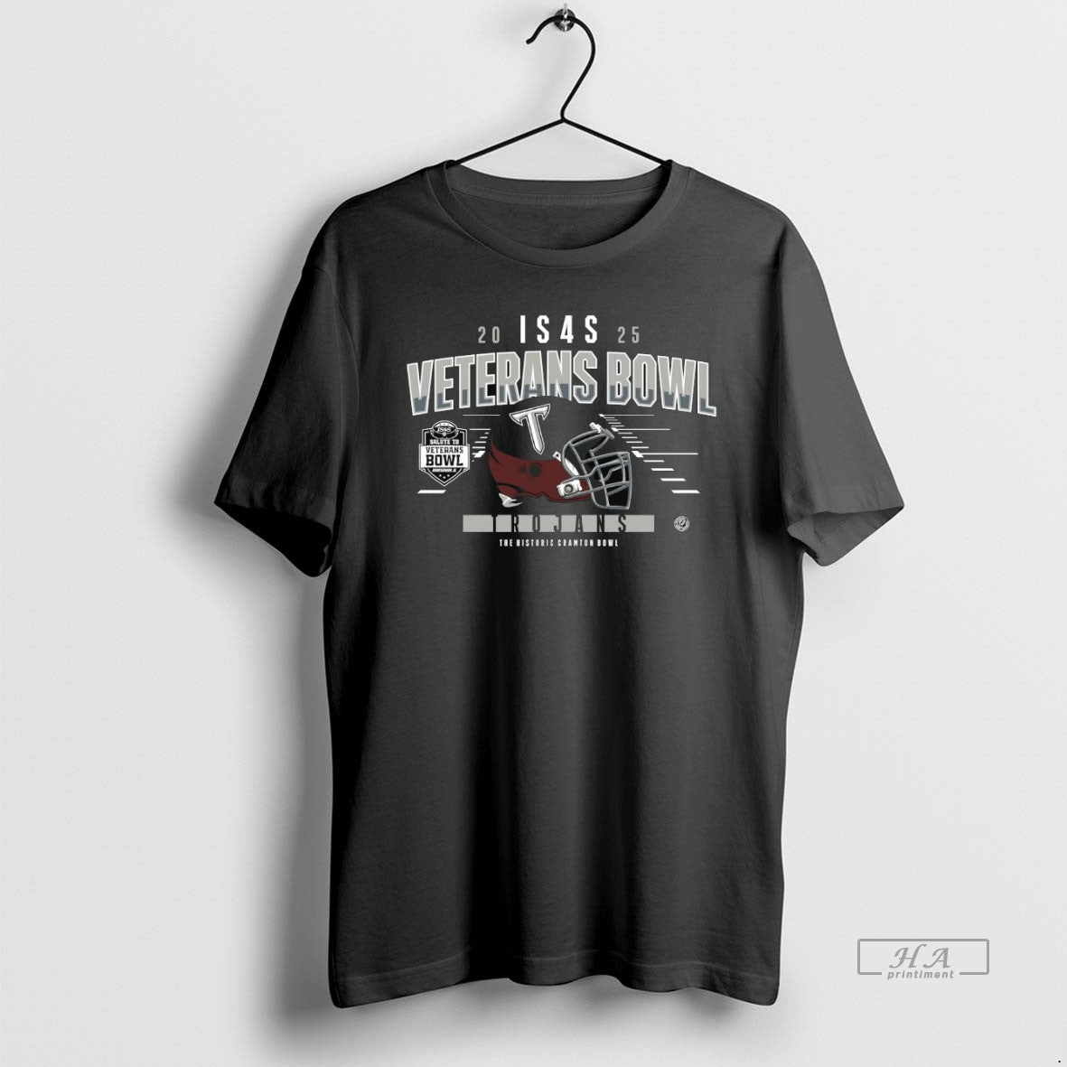 Official Troy Trojans 2025 Salute Veterans Bowl Helmet T-Shirts, Hoodie, Sweatshirt
