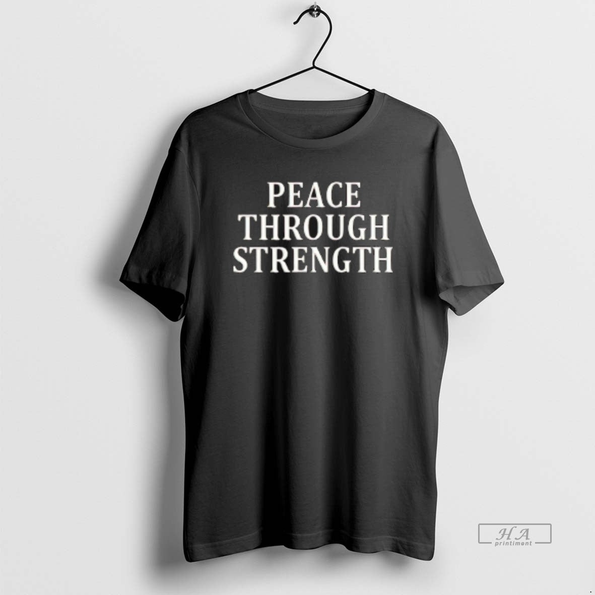 Official Trump Peace Through Strength T-Shirts, Hoodie, Sweatshirt | InkThreadWorks.com