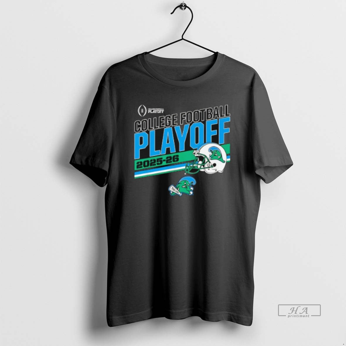Official Tulane Green Wave 2025 2026 College Football Playoff Helmet T-Shirts, Hoodie, Sweatshirt | InkThreadWorks.com