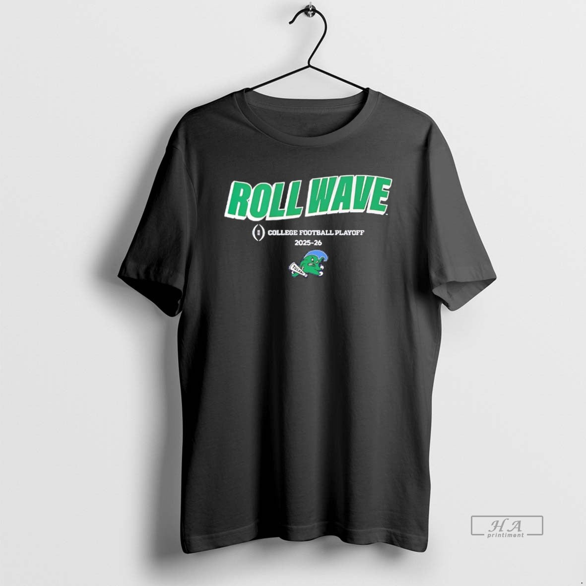 Official Tulane Green Wave Roll Wave 2025 College Football Playoff Chriast T-Shirts, Hoodie, Sweatshirt | InkThreadWorks.com