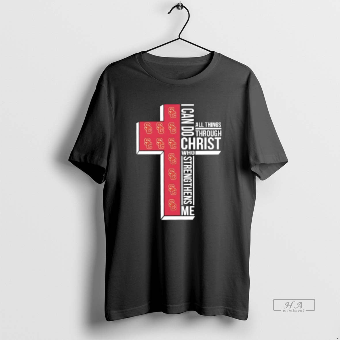 Official Usc Trojans Womens Basketball I Can All Things Do Through Christ Who Strengthens Me T-Shirts, Hoodie, Sweatshirt