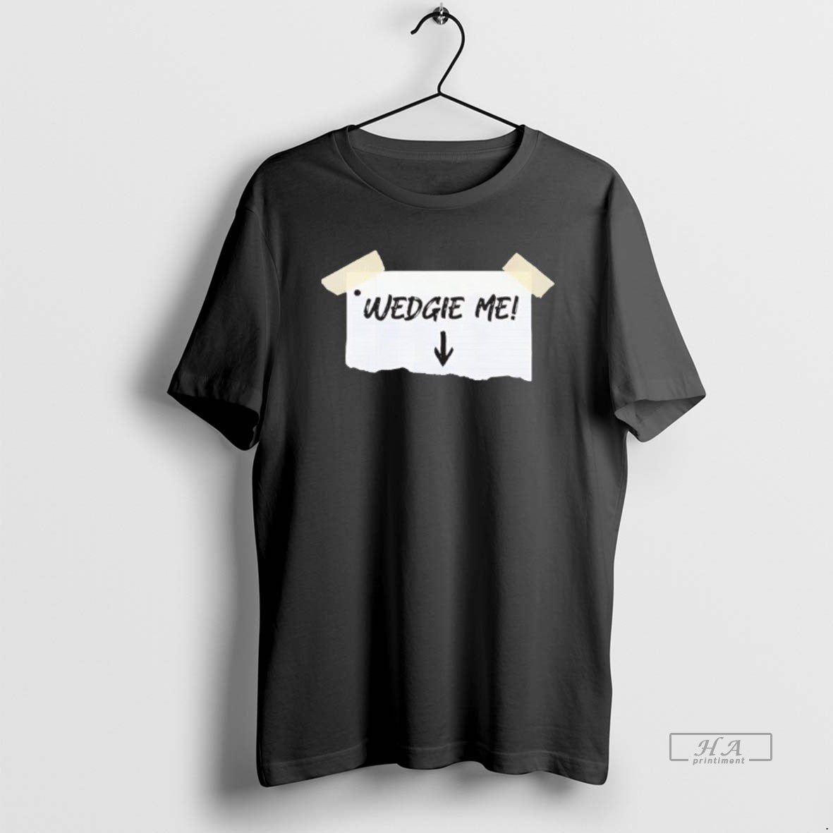 Official Wedgie Me Black T-Shirts, Hoodie, Sweatshirt | InkThreadWorks.com