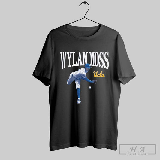 Official Wylan Moss Illustrated Ucla Bruins Baseball Ncaa Big Ten Conference 2025