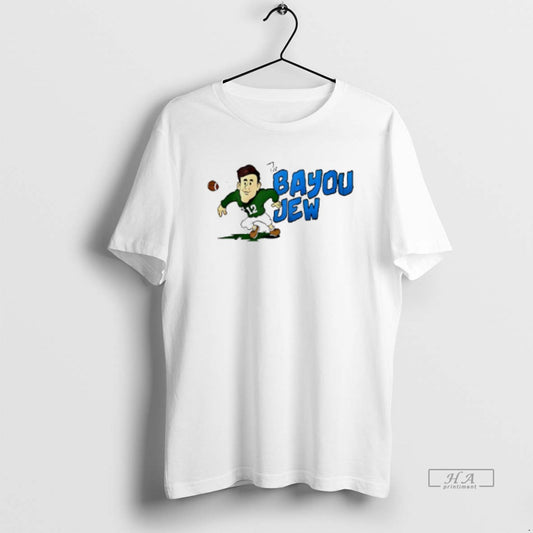 Official Y3pzk1m9 Jake Retzlaff Bayou Jew Tulane Green Wave Football T-Shirts, Hoodie, Sweatshirt | InkThreadWorks.com
