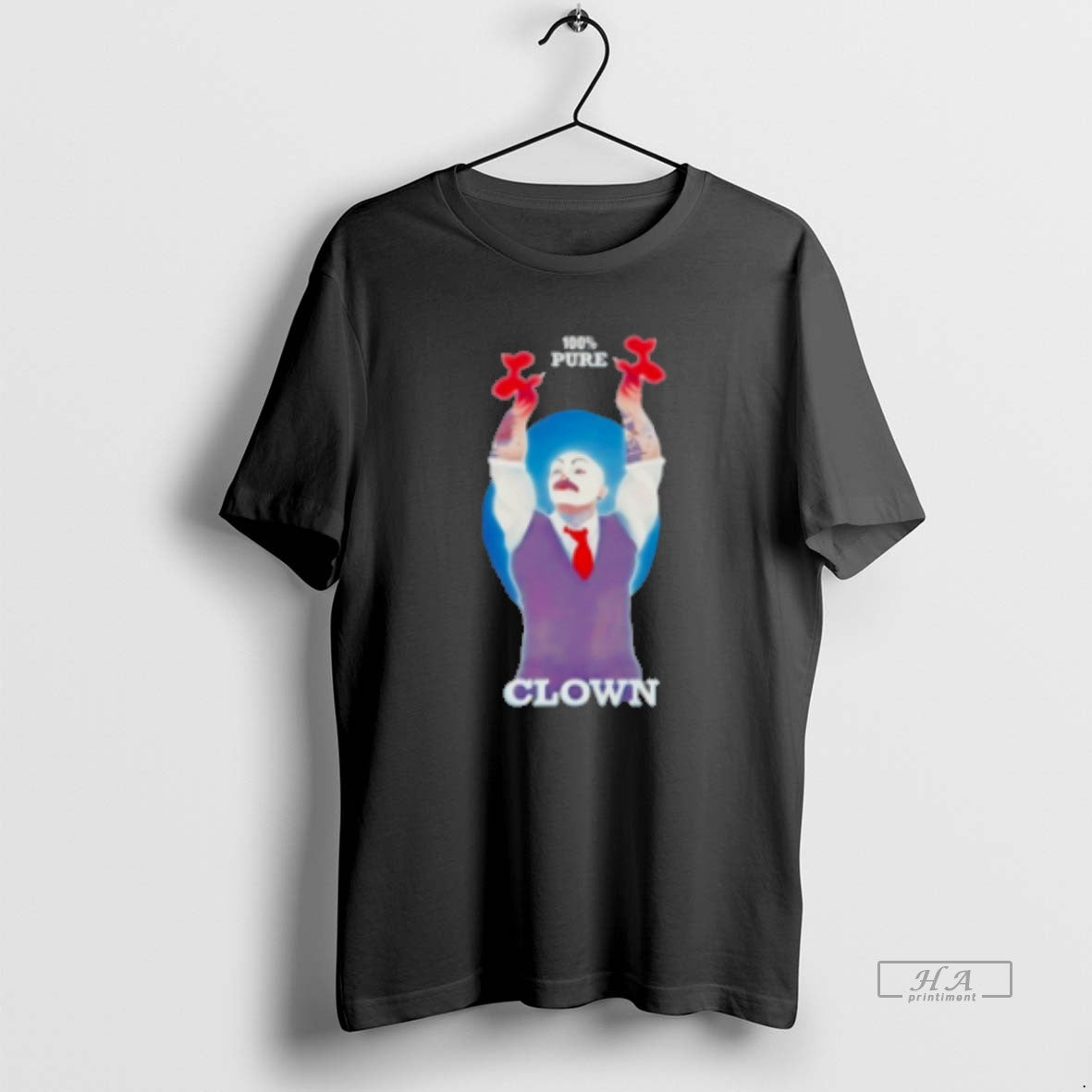 Official Hungry Clown 100 Percent Pure Classic Womens T-Shirts, Hoodie, Sweatshirt | InkThreadWorks.com