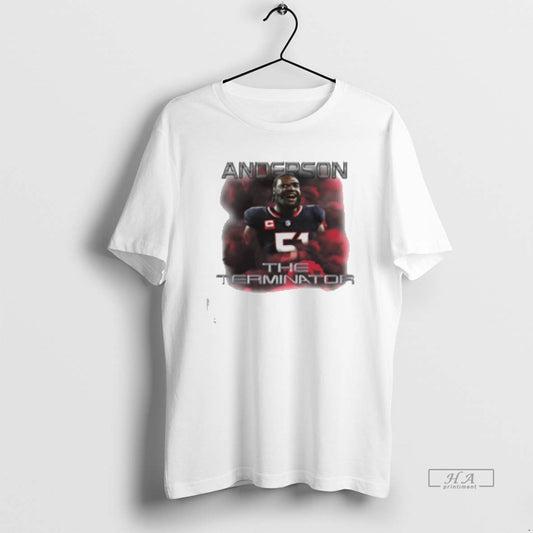 Official Will Anderson Jr The Terminator Houston Texans Football Classic Womens T-Shirts, Hoodie, Sweatshirt