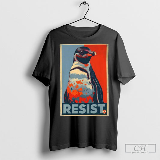 Officialresist Penguin Tee Shirt