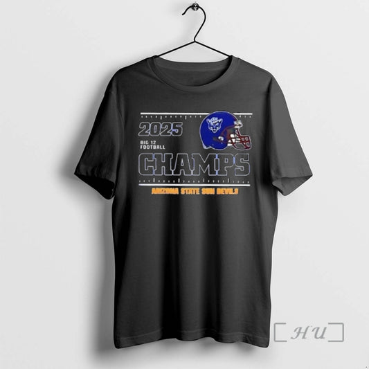 Officials 2025 Byu Cougars Big 12 Football Champs Helmet T-Shirts, Hoodie, Sweatshirt | InkThreadWorks.com