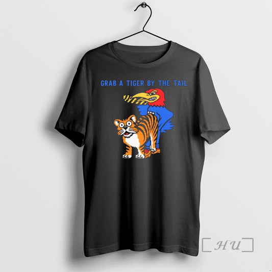 Officials 2025 Grab Tiger Tail Kansas Jayhawks Vs Missouri Tigers T-Shirts, Hoodie, Sweatshirt