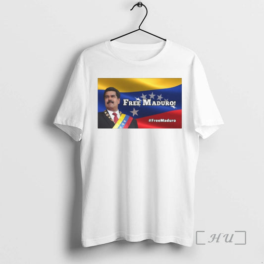 Officials 2026 Free Nicolas Maduro Free Venezuela T-Shirts, Hoodie, Sweatshirt | InkThreadWorks.com